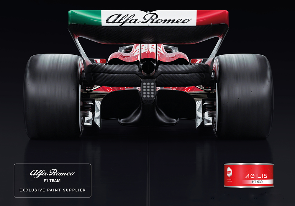 R-M lakleverancier van Sauber Group Alfa Romeo F1 Team Stake