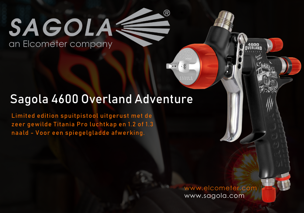 Sagola introduceert 4600 Overland Adventure spuitpistool [Partnerbijdrage]